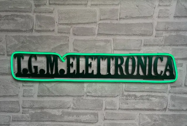 Insegna TGM Elettronica zona Cassia Roma